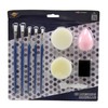 Guirca Garland Set of Make-Up Accessories for Body Painting, with