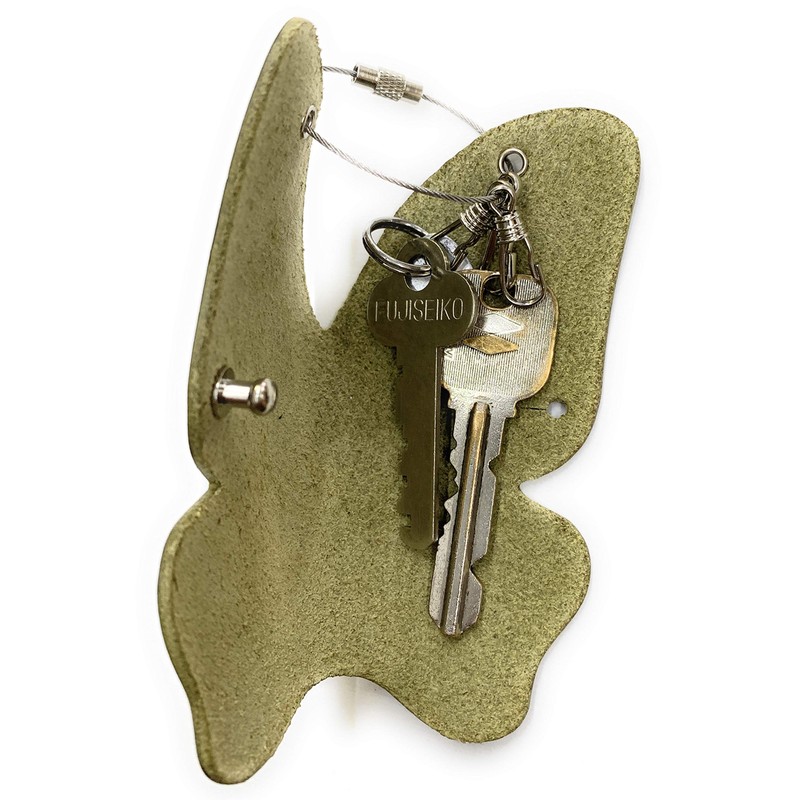Key Case, Key Holder, Key Cover, Tochigi Leather, Genuine Leather,