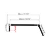 QWORK® 8 Piece Stand-Up Nut Wrench Set Sizes 9-17 mm