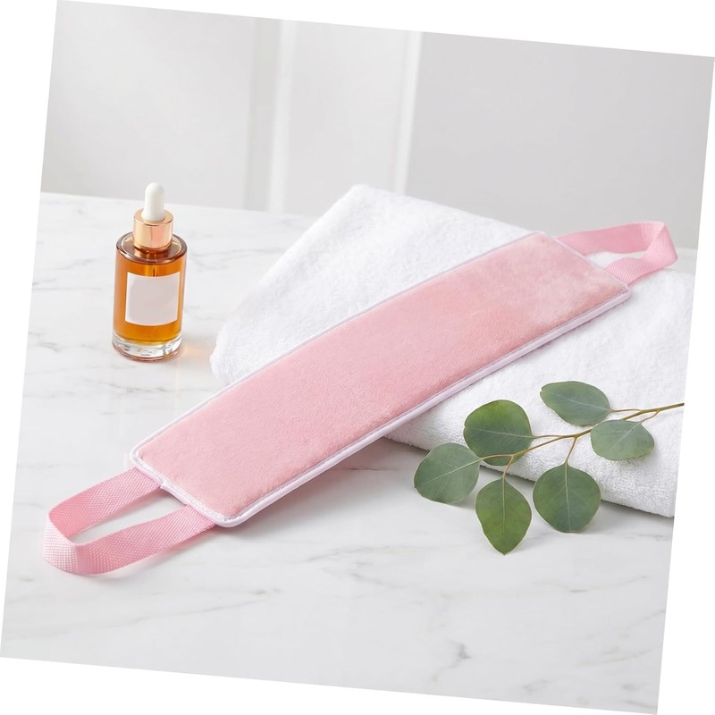 Aplicador de Autobronceador Espalda Banda de Microfibra Rosa, Herramienta Uniforme