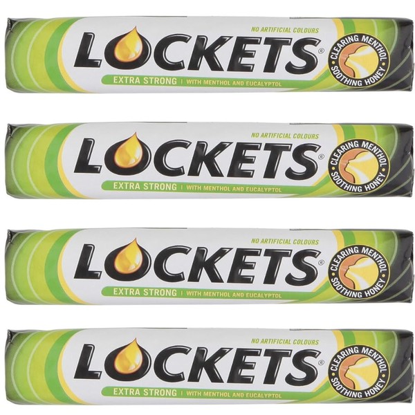 Lockets Extra Strong Lozenges with Menthol & Eucalyptus - 4