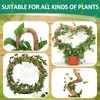 VIPNAJI Monstera Trellis, 4 Pack 70 cm Plant Stake Coir,