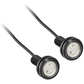 Heise - White 3 Watt Little Accent Light - Black Housing (HE-BALW)