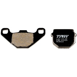 TRW MCB522 Organic Allround Brake Pad Set for Suzuki Motorcycles Lido Vario 1990 - Front Axle and Other Motorcycles