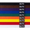Blitz Plain Coloured Lightweight Belt - Orange - 280cm