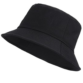 Van Der Rich ® - Bob Cotton Hat 54-58 EU - Women, black