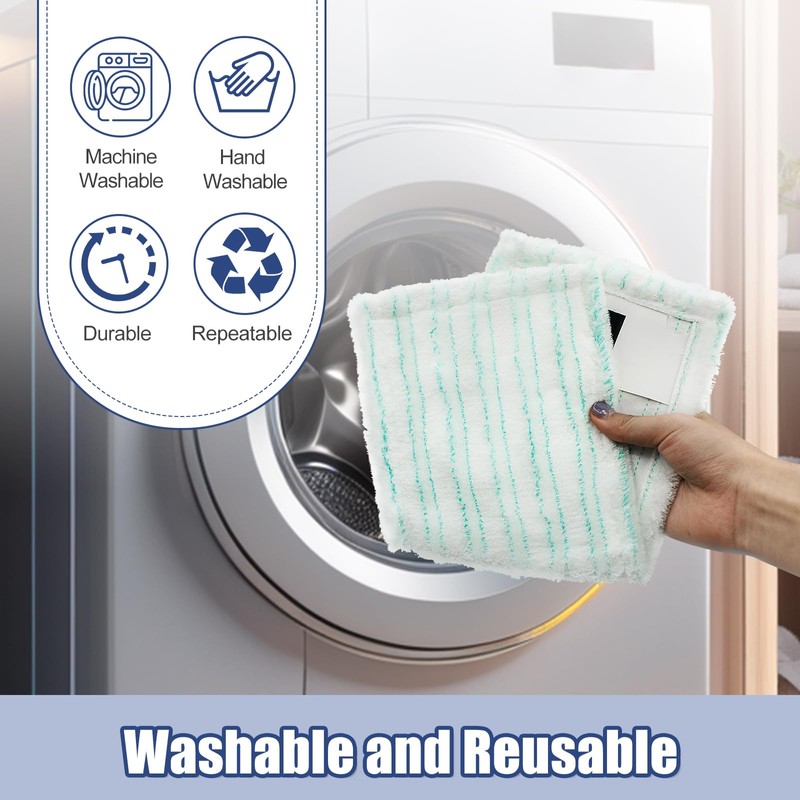 Replacement Microfibre Mop Cloth, Replacement Mop Heads Compatible with Leifheit
