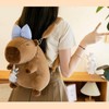 champracer Capybara Plush Toy Backpack Capybara Backpack Capybara Cuddly Toy