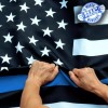 Anley Rip-Proof Double Sided Thin Blue Line USA Flag 3x5