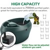 NEPTONION Reptile Chameleon Cantina with Snacks Trough, Drinking Fountain Water