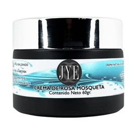 Crema de Rosa Mosqueta JYE Natural libre de químicos, para piel rostro cuerpo manos, hidratante antiedad, textura ligera, absorción inmediata, exquisito aroma