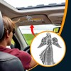 PloreWay Guardian Angel Sun Visor Clip: A Symbolic Travel Companion