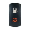 Laser Backlit Orange Rocker Switch Fuel Pump 20A 12V On/Off