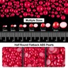 4000PCS Flatback Rhinestones and Half Round Pearls Kit #43, Multi