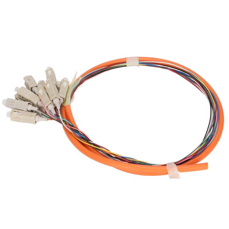 Fiber Optic Cable 1 Meter 12 Strand Multimode Low Insertion