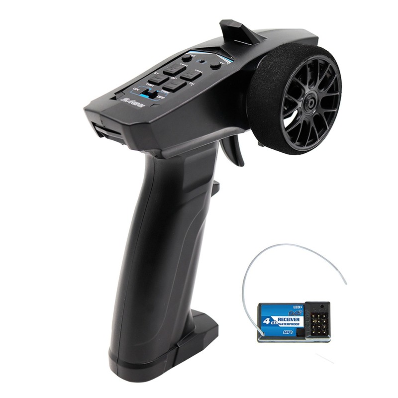 TURBO RACING 2.4GHZ 4 Channels Radio Remote Controller Transmitter 91803GVT