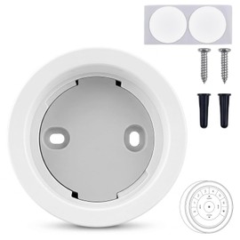 Remote Control Wall Mount Holder for Hunter Douglas PowerView Generation 2 Surface Mount Bracket Station Only Part (White)