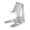 Cloudz Adjustable Aluminum Phone and Tablet Stand – Silver