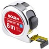 Sola 50520801 Compact M CO 8" Magnet Tape Measure, Grey,
