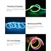 Aclorol LED Neon Rope Light 4M 240 LEDs Flexible USB