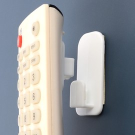 Remote Control Organizer Wall Hooks 2-Set for Living Room Convenience Storage 4ea