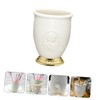 Tofficu 3pcs Makeup Brush Storage Holder Stylish Makeup Brush Organizer