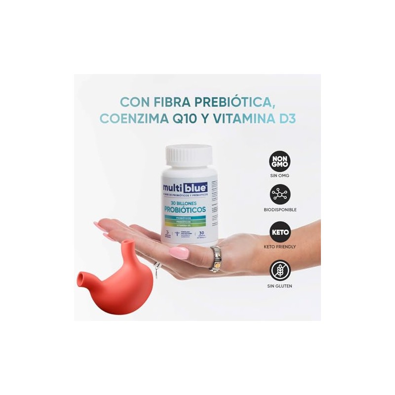 Probióticos y Prebióticos 30 Cápsulas | 30 Billones UFC |
