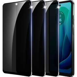 Amleute 【3 Packs】 Designed for Motorola Moto G 2024 5G Privacy Screen Protector【9H Tempered Glass】 Anti-Spy Film Compatible for Moto G 5G 2024 5G