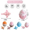 Zhaohyjianm 3D Printed Dragon Egg with Removable Mystery Articulated Crystal,Fidget