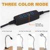 CRISETEK Clip on Desk lamp, Reading Light, Reading lamp, Flexible