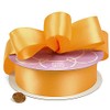 Gold Single Face Satin Ribbon 5/8" X 100 Yards