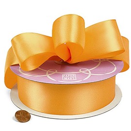 Gold Single Face Satin Ribbon 5/8" X 100 Yards