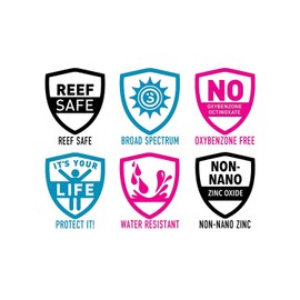 Surface Dry Touch Body Sunscreen Stick - Reef Safe, Broad Spectrum UVA/UVB Protection, Paraben Free, Hypoallergenic, Water Resistant, Fragrance Free - SPF 50, 1.5oz, 2 Count