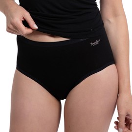 Speidel Women's Bamboo Midi Briefs Pack of 5, black