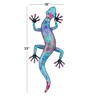 Deco 79 Metal Lizard Home Wall Decor Indoor Outdoor Floral