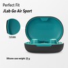 Geiomoo Silicone Case Compatible with JLab Go Air Sport, Protective