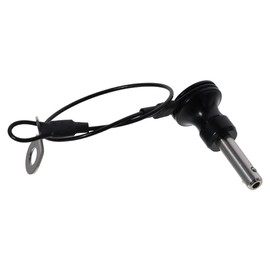 Fudeshe Round Head Quick Release Pins,Stainless Steel Durable Diameter 6mm with 21cm Wire Push-Button Quick Release Pins(6x15mm)