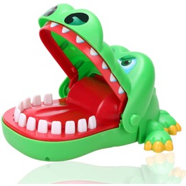 MantraRaj Crocodile Toy Classic Mouth Dentist Bite Finger Family Game Portable Creative Children Kids Dentist Biting Hand Kid Reaction Gift