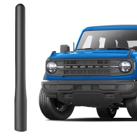 4 Inch Aluminum Antenna for Ford Bronco (2021-2023), Ford Bronco Antenna Replacement Mast