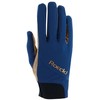 Roeckl Sports Reithandschuh MANIVA, Turnier Sommer Handschuh, Blau 8.5