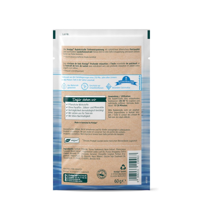 Kneipp Gift Set Moments of Relaxation - Selected Bath Crystals