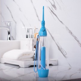 Water power pumping oral irrigator (70ml) (blue)