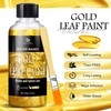 Liquid Gold Leaf Paint Kit - 3.53oz Ultra Shiny Quick