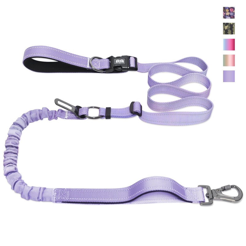Hands Free Dog Leash, Adjustable Heavy Duty Bungee Waist Leash
