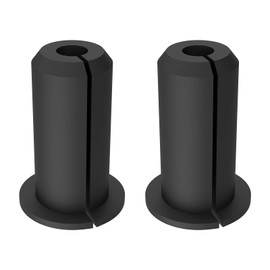 ZDRU 2pcs in Wall Pass Through Cable Routing Kit Compatible for Starlink Mounting 1 Inch Wall Hole Silicone Cable Feed Through Bushing Grommet Accessories for Router Ethernet Adapter