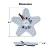 XtraGlow Peterbilt Air Breather Lights A13 Ultra-Thin Hex Style Air