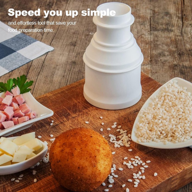 2 x 160 g Arancini Maker Mould, Rice Ball DIY