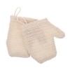 FOMIYES Exfoliating Mitts for Women Small Size Body Exfoliator Scrubber