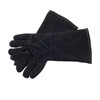 Sporting Style Animal Handling Gloves Bite Proof Reinforced Leather for
