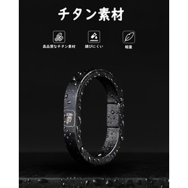 TIMULTI Titanium Key Chain Key Ring Large Size Carabiner Ring for Connecting Mini Hook Quick Release Connector Small Key (Black x 2)